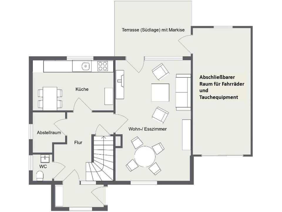 Ferienhaus Gartenstrasse Osten Εξωτερικό φωτογραφία